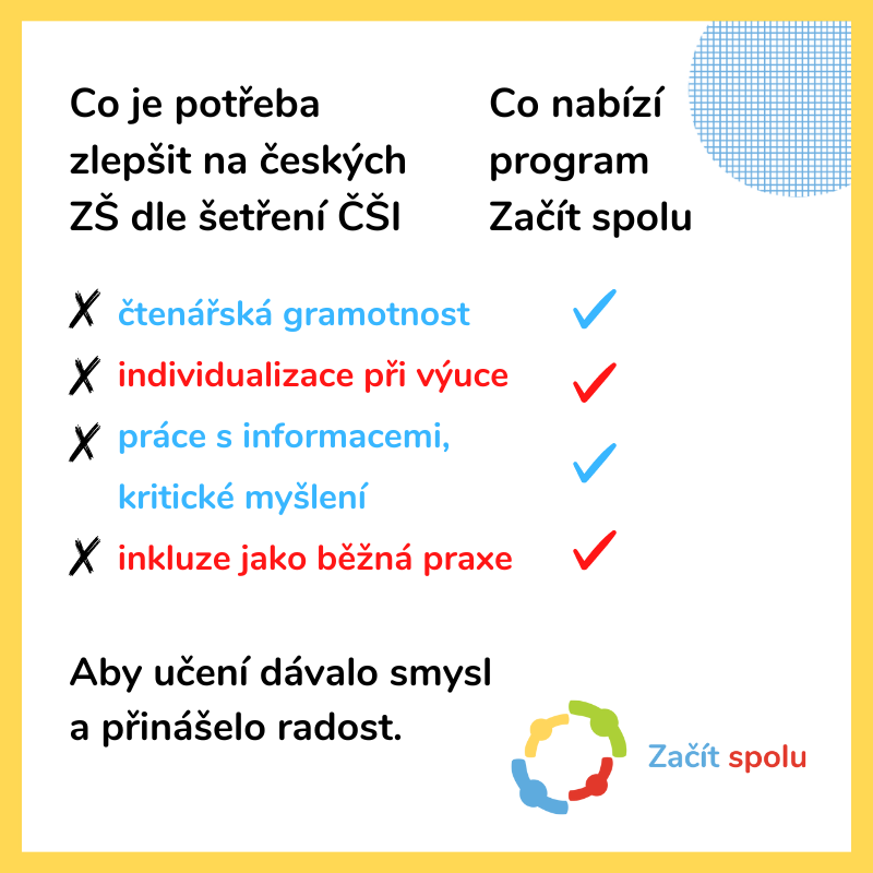 Program Začít spolu jako řešení